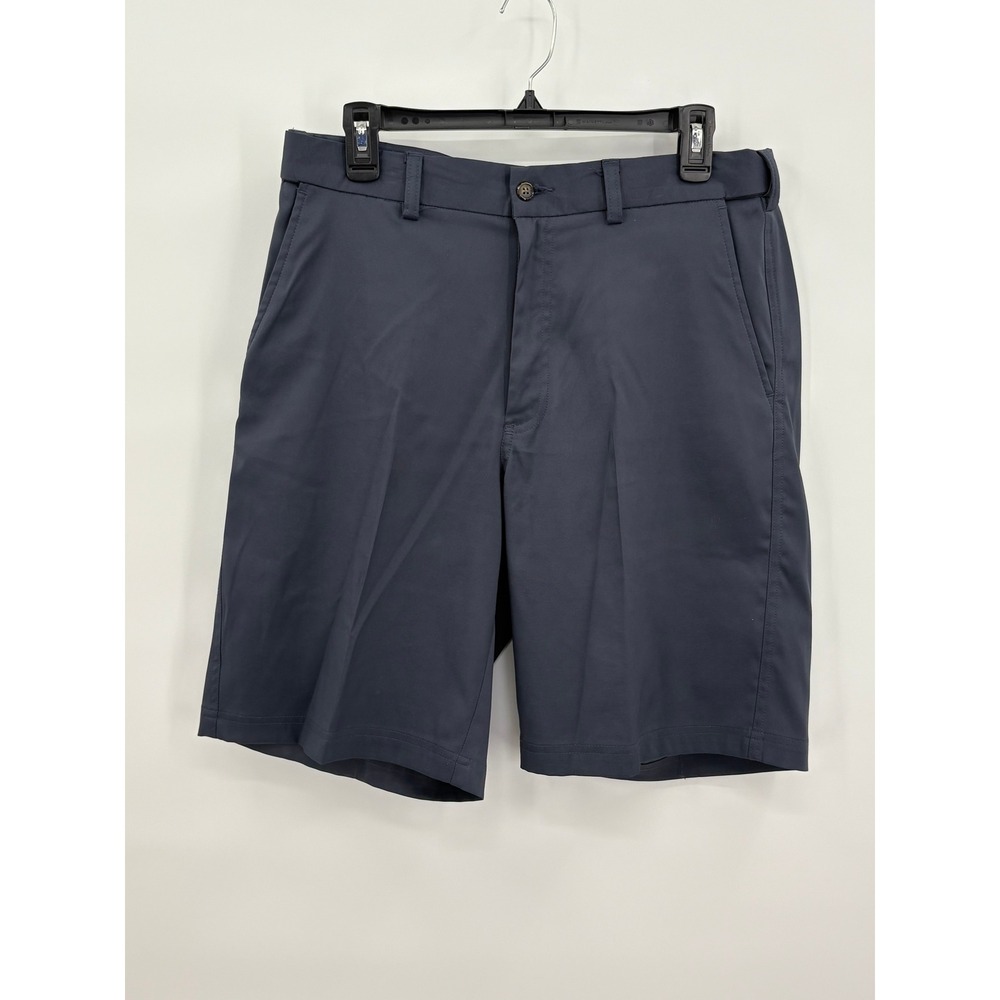 Pebble Beach Dry-Luxe Performance Golf Shorts Mens 32 Charcoal Gray Stretch